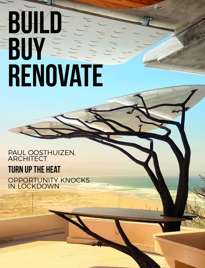 The Cover of Build, Buy Renovate's first edition, August 2021